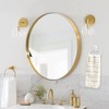 Towel Holder Ring White Towel Plastic Hanger No Dilling Hand