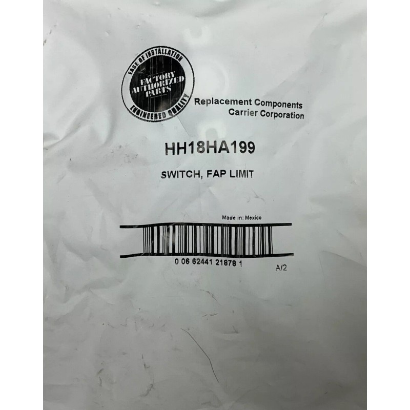 Carrier HH18HA199 Switch, Fap Limit