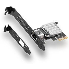 Side3 2.5Gbps LAN Card Network Card Realtek RTL8125B Chipset PCIe Connection RJ45 NIC