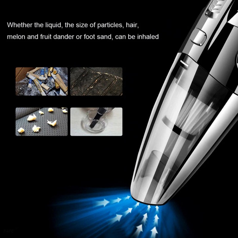 Car Vacuum Cleaner Pet Handheld Vacum Powerful Suction Multiuse Wireless