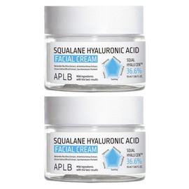 APLB Squalane Hyaluronic Acid Facial Cream, 55ml, 2 pieces / APLB 스쿠알란 히알루론산 페이셜 크림, 55ml, 2개