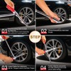 BCJCLTS Lug Wrench, Tire Wrench With 1/2-Inch Drive and 2PCS