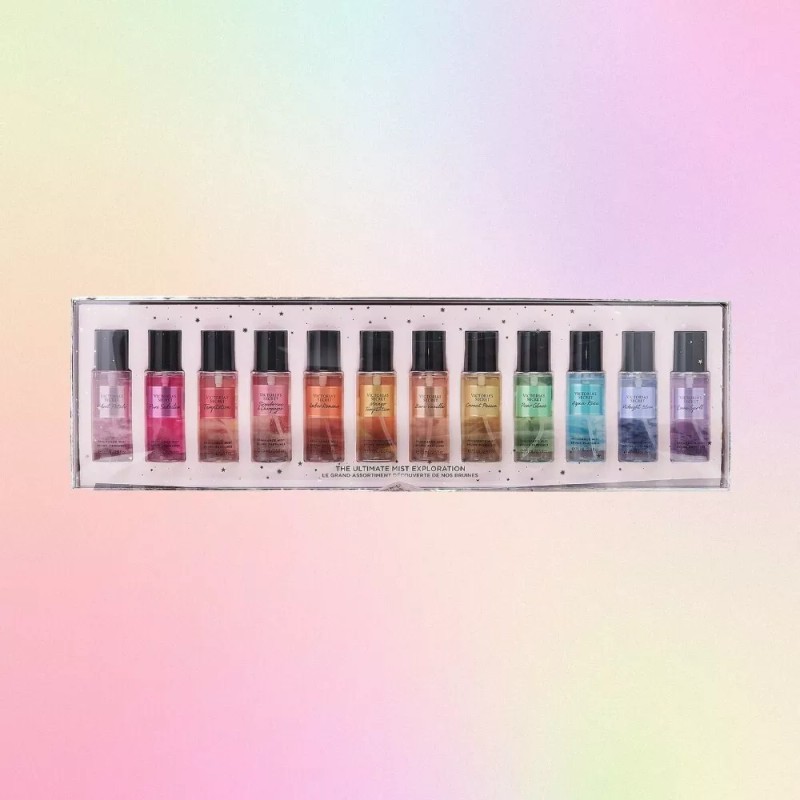 Victorias Secret Ultimate Mist Discovery Gift 12 piece Set 75ml/2.5