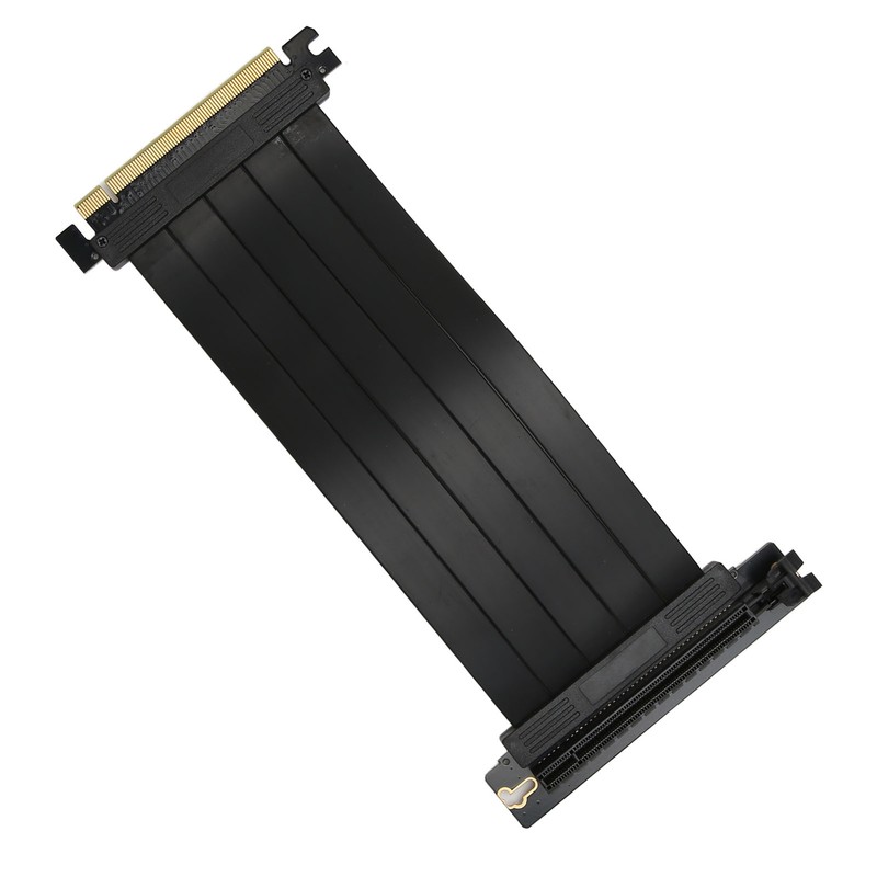 PCIE 3.0 16x Riser Cable High Speed Flexible 90 Degrees
