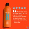 Shampoo Matrix Mega Sleek Total Results Cabello Rebelde 1l