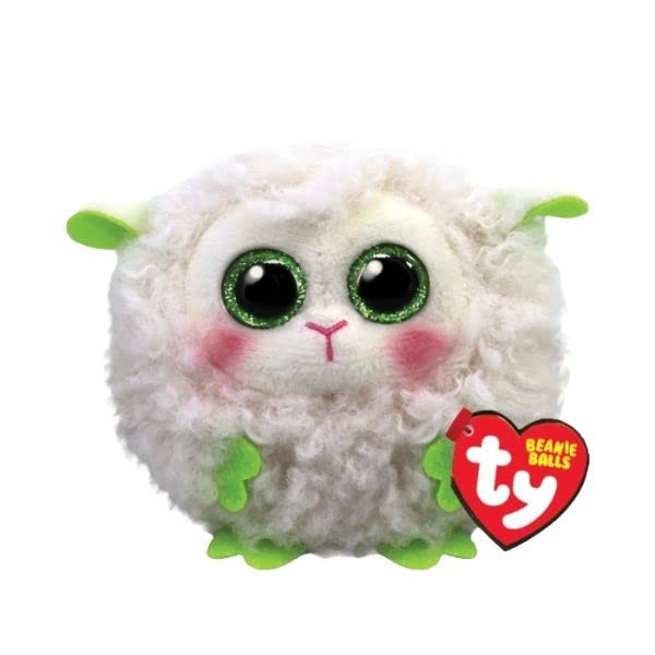 Ty Beanie Ball BAASBY The Small Round Easter Lamb - 4"