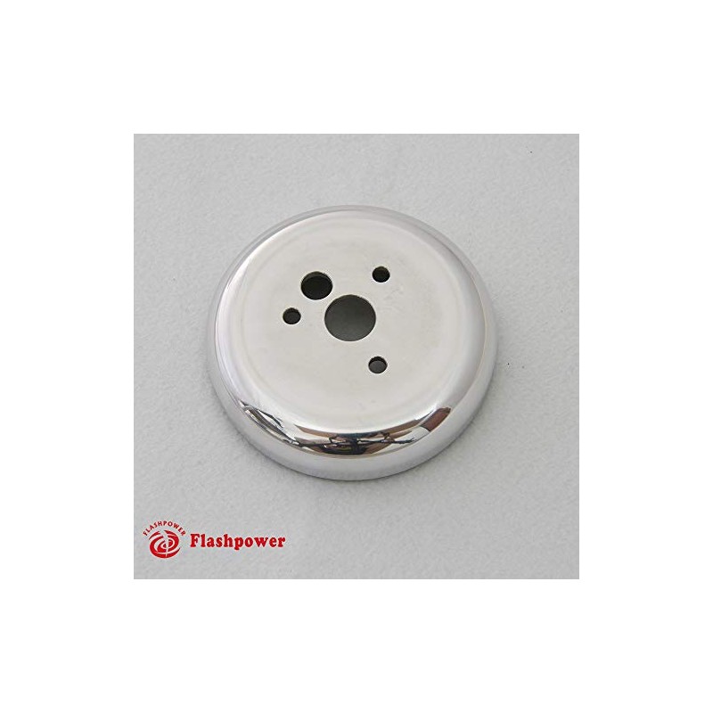 1" Polished Steering Wheel Spacer Kit for 9 hole Steering