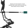 Archery Bow Stabilizer Weight Kit Detachable Aluminum Alloy Counterweight Kit