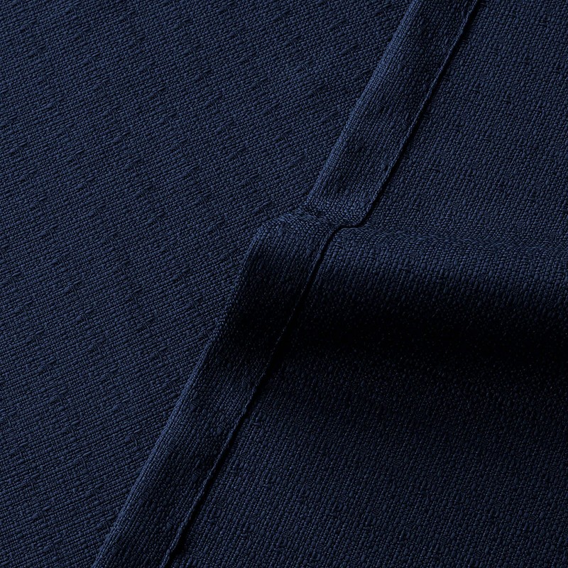 Bathroom Window Curtain,Short Curtains for Bedroom Kitchen Small Windows,Navy Blue,24