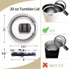 THE9SHOP 2 Vaso Tapa Magnetica Magslider Taza Con Iman Para