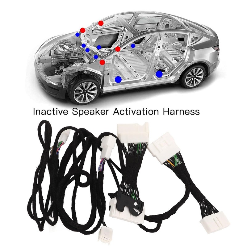 Acouto Speaker Activation Harness for Model 3 2022 Left‑Hand Drive,