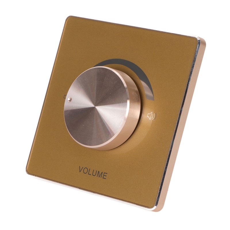 50W Volume Controller Knob Aluminum Alloy Frame 5 Position Constant