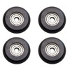 Total Gym Replacement Set Wheels/Rollers for Models 2000, 3000, and