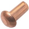 AERZETIX - C48026 - Set of 50 Copper Rivets -