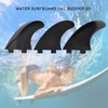 Tri Fin Thruster Set Nylon Plastic Surfboard Fins FCS Single
