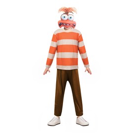 Pitevotur Inside Out 2 Costume Anxiety Cosplay Boys Girls Fancy Dress Up Set 3-12 years