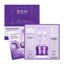 Bioheal Bo Probioderm 3D lifting skin care 3 types special (Essential Toner 150 mL / Emulsion 150 mL / Cream 50 mL / Eye & Wrinkle Cream 10 mL / Cream Mask 1 sheet) / 바이오힐 보 프로바이오덤 3D 리프팅 스킨케어 3종 기획 (에센셜 토너 150 mL / 에멀전 150 mL / 크림 50mL / 아이앤링클크림 10mL / 