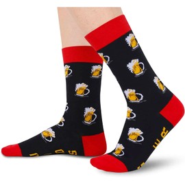 Zmart Funny Beer Gifts for Men, If You Can Read This Beer Socks for Drink Lovers, Father's Day Gift Ideas for Dad