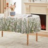 Horaldaily Spring Summer Tablecloth 60x84 Inch Oval, Wild Flowers Floral