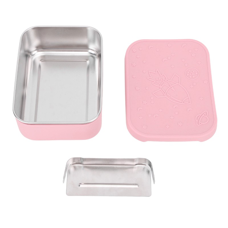 Stainless Steel Lunch Box 850ml Leakproof Sealed Bento Box with