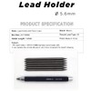 5.6mm Mechanical Pencil Automatic Clutch Lead Holder, 5.6 mm Lead