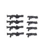 BrickArms Clone Trooper Blaster Pack DC-15, Custom Waffen geeignet für