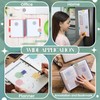 Sabary 500 Sheets Transparent Sticky Notes Round Translucent Sticky Notes