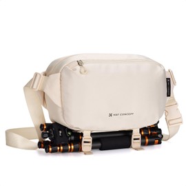 K&F Concept Camera Bag Shoulder Bag, beige, camera bag