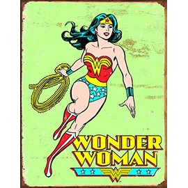 Wonder Woman Metal Tin Sign