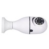 Wireless Light Bulb Camera 360 Degree Auto Tracking Recording 2