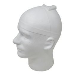 Stocking Wave Cap Fit All Head Sizes (Black and White) 2 Pack Combo