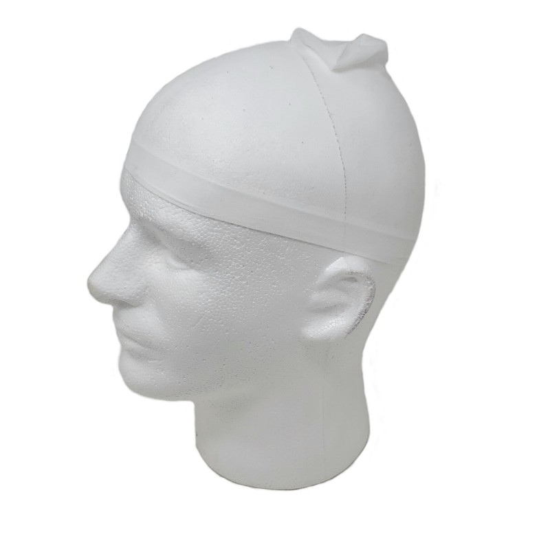 Stocking Wave Cap Fit All Head Sizes (Black and White)