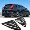 MUTUSAISI Rear Side Window Louvers Air Vent Scoop Louver Fit