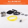 Carburetor Air Filter Kit for Husqvarna 122HD45 122HD60 Redmax CHT220