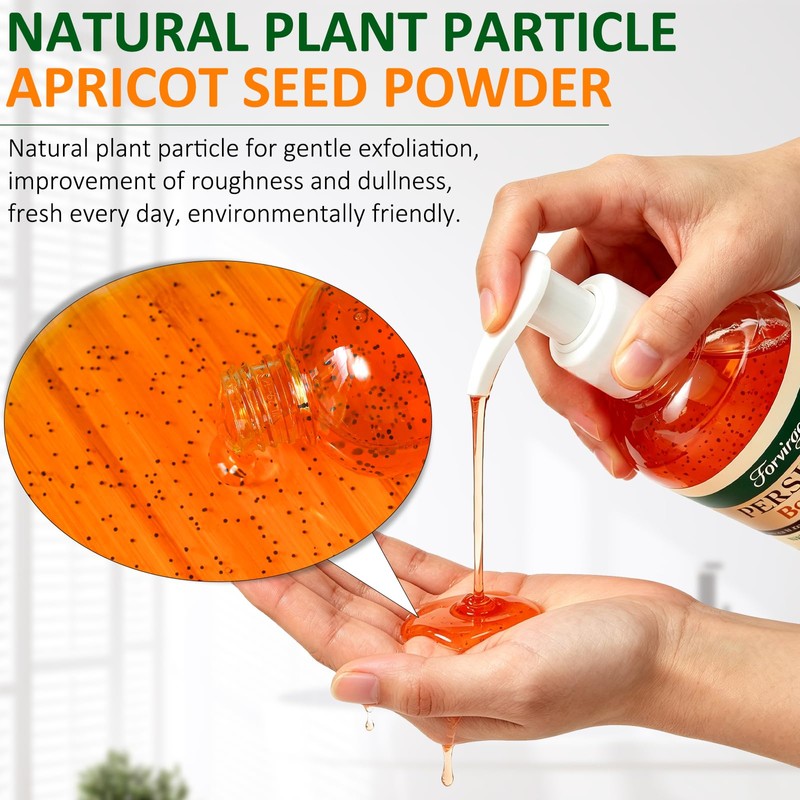 Persimmon Body Wash for Body Odor Control with Persimmon &