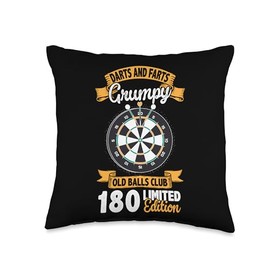 Dart Flight Magnetic Dartboard Accessories Dart Player Throw Pillow