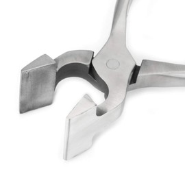 Leather craft Flatten Plier Clamp,Leather Edge Adjustment Press Flatten Plier for Leather Belt and Bag