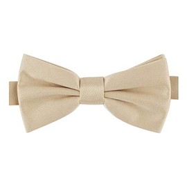 Ladeheid Bow Tie for Children Boys with Adjustable Band for Suit Festive Children's Bow Tie Fashion for Boys MJ (10 cm x 5 cm) (10 cm x 5 cm), beige