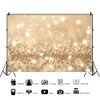 YongFoto 4.5 x 3 m Vinyl Photo Background Bokeh Sparkle