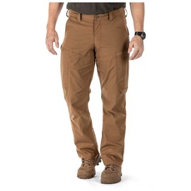 5.11 Tactical Men's Apex Pants, Regular Fit, 10 Pockets, Style 74434, Battle Brown, 33W x 34L