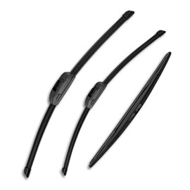 Windshield Wiper Blades 26" 22" 16" for Hon-da Odyssey 2005-2023 Front & Rear Wiper Blade, Easy Installation(Set of 3)