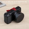 Haoge Metal Square Lens Cover for RICOH GRIIIX, GR3X and