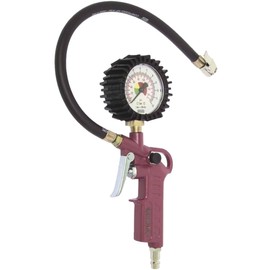 Elmag 42050 Hand Tyre Inflator 60 D Metal Handle With Protective Cap – 0 – 10 bar