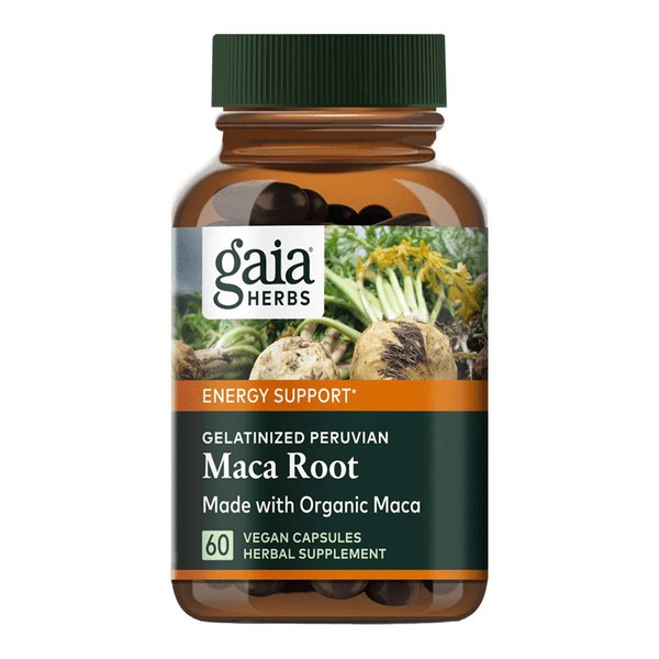 Gaia Herbs Maca Root - 60 capsules