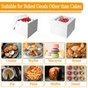 MonYouGe 12x12x12 Inches Cake Boxes with Cake Boards, 3 Pack