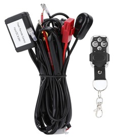 2m 2 In 1 LED Wiring Harness Remote Control Flash Strobe Light Bar Switch Relay Fuse Kit