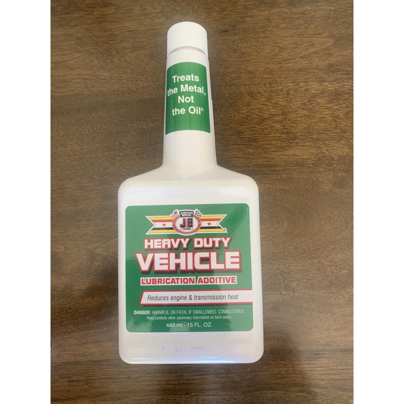 JB Heavy Duty Vehicle Lubrication Additive, 15 oz