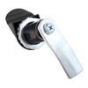 Zinc Alloy Cam Black Lock with Triangle Keys Mailbox Drawer