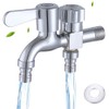 Alloy Double Tap, Washing Machine Tap, Double Tap Angle Valve,