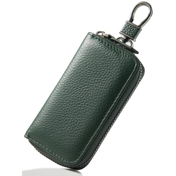 NEESE Key Case, Men's, Women's, Genuine Leather, Card Slots, 6